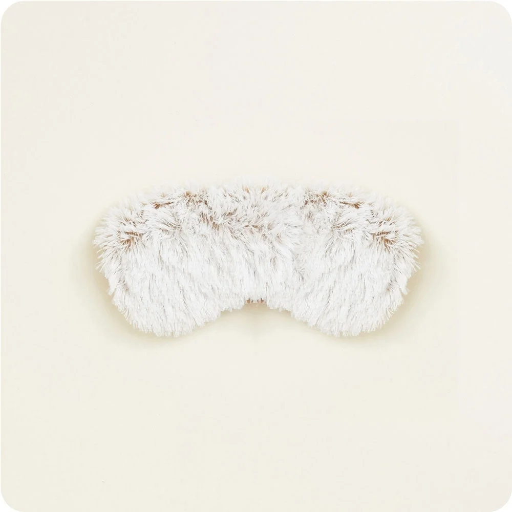 Warmies Marshmallow Brown Eye Mask